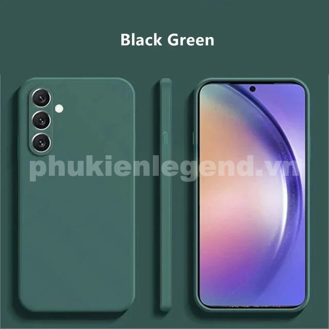 Ốp Lưng Dành Cho Samsung Galaxy S24 Silicone Dẻo Lót Nhung Nỉ Chống Sốc chống bẩn hạn chế bám vân tay - Hàng Nhập Khẩu