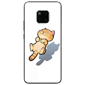 Ốp lưng in cho Huawei Mate 20 Pro Mẫu Mèo Vàng