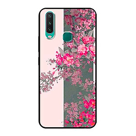 Ốp Lưng in cho Vivo Y12 Mẫu Hoa Đào Nở Rộ - Hàng Chính Hãng