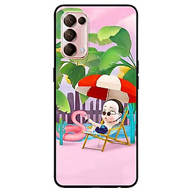 Ốp lưng dành cho Oppo Reno 5 mẫu Cương Thi Nghỉ Mát