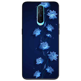 Ốp lưng in cho Oppo R17 Pro Mẫu Sen Xanh