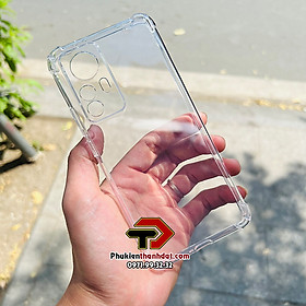 Ốp lưng cho Xiaomi 12T Pro, K50 Ultra, Xiaomi 12T dẻo trong suốt chống sốc bảo vệ camera sau - Hàng nhập khẩu