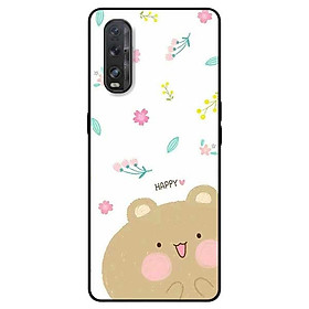 Ốp lưng dành cho Oppo Find X2 mẫu Gái Happy