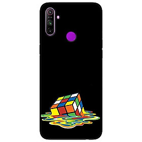 Ốp lưng dành cho Realme C3 mẫu Rubik Màu Nước