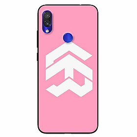 Ốp lưng in cho Xiaomi Redmi Note 7 Mẫu Năm Hồng Trắng