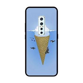 Ốp Lưng in cho Vivo V17 Pro Mẫu Kem Đại Dương - Hàng Chính Hãng