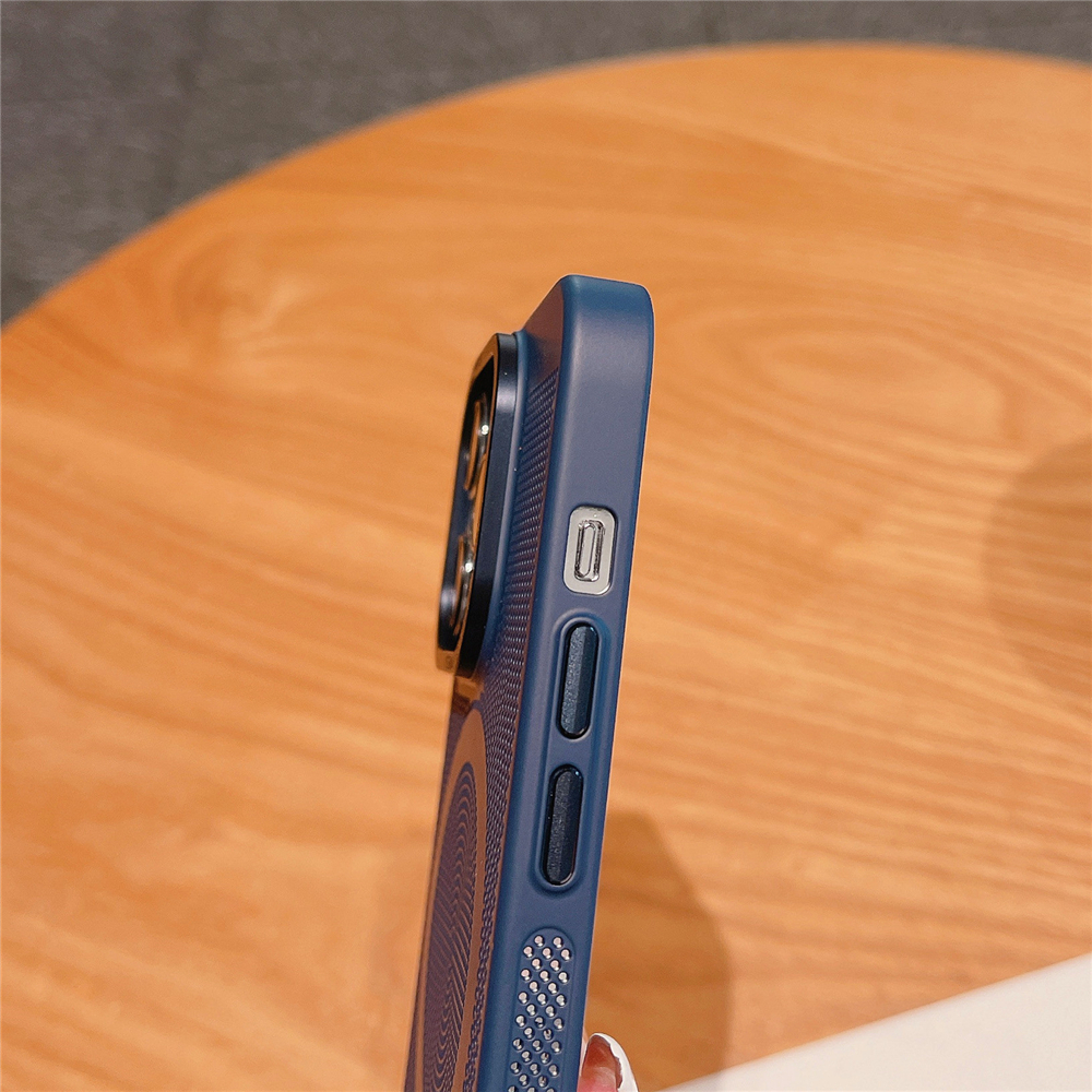 Ốp lưng lưới tản nhiệt dành cho iPhone 15 Pro/ 15 Pro Max/ 14 Pro/ 14 Pro Max/ 13 Pro Max/12 Pro Max, hỗ trợ sạc không dây Likgus - Hàng chính hãng