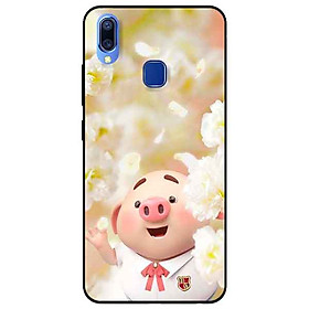 Ốp lưng in cho Vivo Y91/Y91i/Y95 Mẫu Heo Ăn