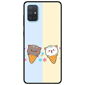 Ốp lưng dành cho Samsung A51 - A71 - M51 mẫu Couple Kem