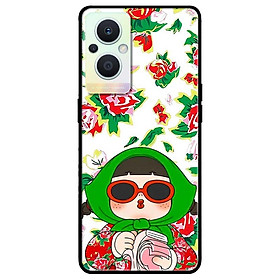 Ốp lưng cho Oppo Reno 2Z - 2F - 6Z - 7Z 5G - 8Z 5G - 8T 4G - 8T 5G - A96 5G - Cô Gái Trung Hoa - Hàng Chính Hãng