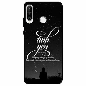 Ốp lưng in cho Huawei P30 Lite Mẫu Hoá Tình Yêu