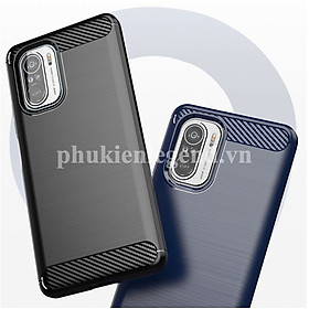 Ốp lưng cho Xiaomi Redmi K40 / K40 Pro , Poco F3 chống sốc Vân Sợi Carbon - Hàng nhập khẩu