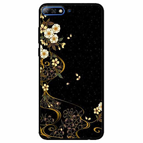 Ốp lưng dành cho Huawei Y7 Prime 2018 mẫu Hoa Văn Hoa Trắng