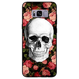 Ốp lưng dành cho Samsung S8 - S8 Plus - S9 Plus mẫu Họa Tiết Hoa Đầu Trắng
