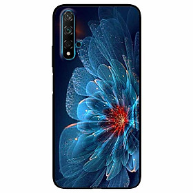 Ốp lưng dành cho Huawei Nova 5T mẫu Mẫu Đơn Xanh Đỏ