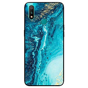 Ốp Lưng in cho Realme 3 Mẫu NỀN ĐÁ HOA 12 - Hàng Chính Hãng