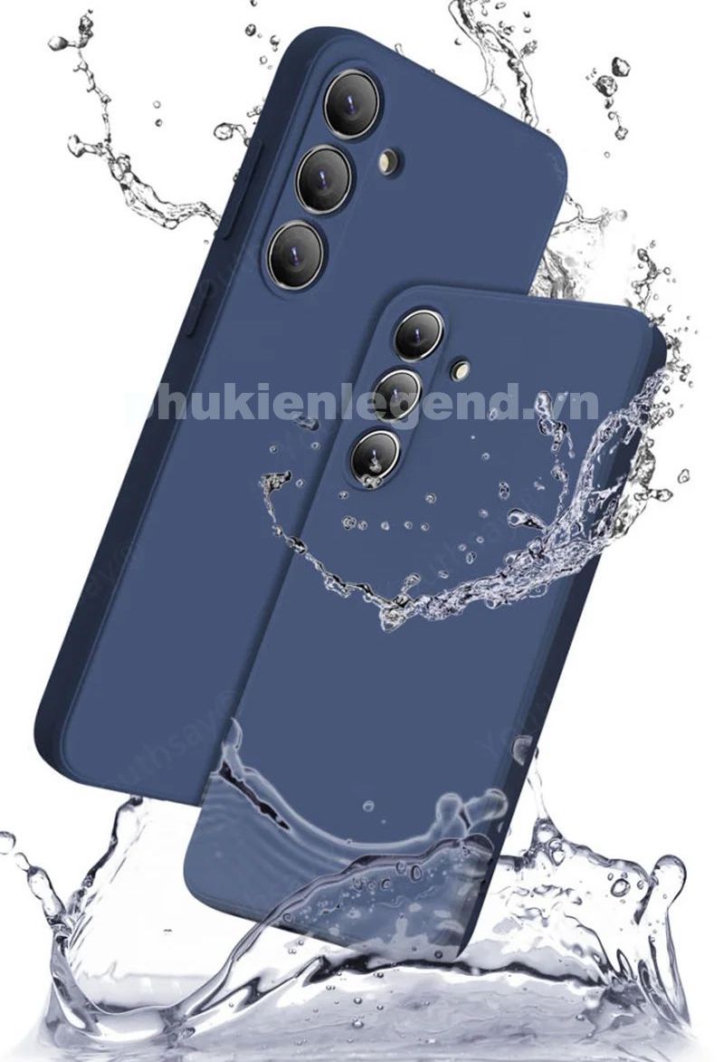 Ốp Lưng Dành Cho Samsung Galaxy S24 Silicone Dẻo Lót Nhung Nỉ Chống Sốc chống bẩn hạn chế bám vân tay - Hàng Nhập Khẩu