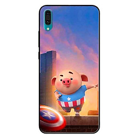 Ốp lưng in cho Huawei Y7 Pro 2019  Mẫu Heo CAP