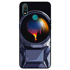 Ốp Lưng in cho Realme 3 Mẫu Áo Giáp Vũ Trụ - Hàng Chính Hãng