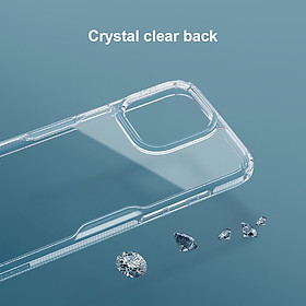 Ốp lưng Nillkin trong suốt dành cho iPhone 15 Pro Max - hàng chính hãng
