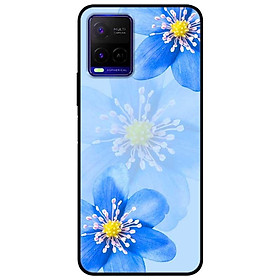 Ốp lưng dành cho Vivo Y21 - Vivo Y21s mẫu Hoa Lan Xanh