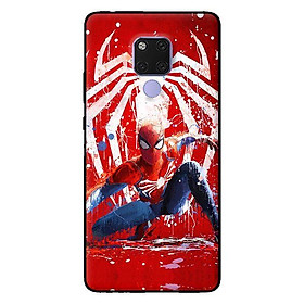 Ốp lưng in cho Huawei Mate 20 mẫu Người Nhện Trắng - Hàng chính hãng