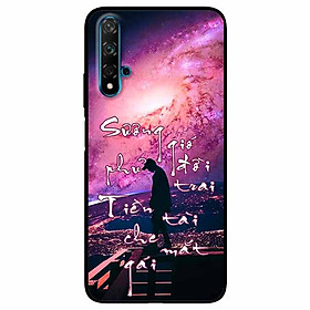 Ốp lưng dành cho Huawei Nova 5T mẫu Sương Gió Phủ Đời Trai