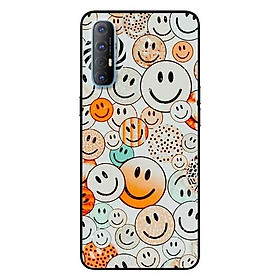 Ốp lưng dành cho Oppo Reno 3 / A91 - Reno 3 Pro - Reno 4 - Reno 4 Pro mẫu Họa Tiết Mặt Cười
