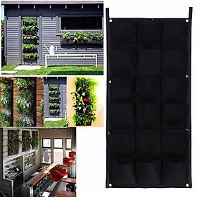 Túi Vải Treo Tường Trồng Cây 21 Ngăn Tiện Lợi