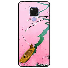 Ốp lưng in cho Huawei Mate 20 Mẫu Dòng Sông Hồng