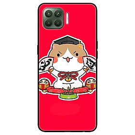Ốp lưng dành cho Oppo A93 - F17 Pro mẫu Mèo May Mắn 7