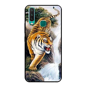 Ốp Lưng in cho Vivo Y15 Mẫu Nền Hổ Mẫu 2 - Hàng Chính Hãng