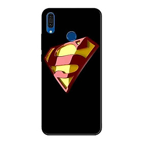 Ốp Lưng in cho Huawei Y9 2019 Mẫu Super Nền Đen - Hàng Chính Hãng