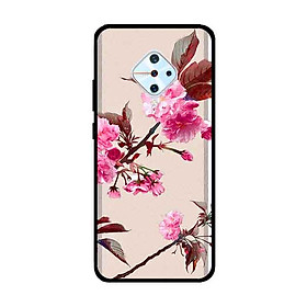 Ốp Lưng in cho Vivo S1 Pro/ Vivo V17 Mẫu Cành Hoa Đào - Hàng Chính Hãng