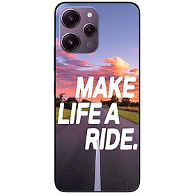 Ốp lưng cho Xiaomi Redmi 12 4G - Redmi Note 12 4G - 12 Pro 4G - 12 Pro 5G - Make Life Chân Trời - Hàng Chính Hãng