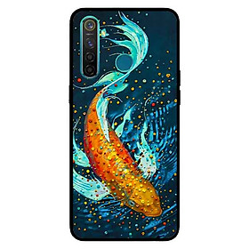 Ốp Lưng in cho Realme 5 Mẫu Cá Koi Vàng - Hàng Chính Hãng
