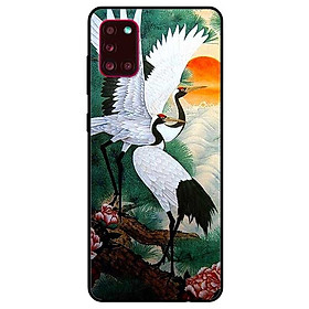 Ốp lưng dành cho Samsung A31 mẫu Chim Hạc