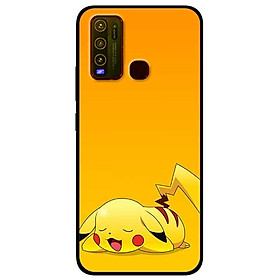 Ốp lưng dành cho Vivo Y30 mẫu PiKa nền vàng