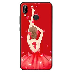 Ốp in cho Huawei Nova 3E Cô Gái Múa - Hàng chính hãng