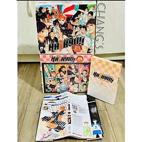 Truyện tranh Boxset Haikyu!! Premium full 3 phần trọn bộ 45 tập - Chang Book