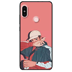 Ốp lưng in cho Xiaomi Redmi Note 5 Pro Mẫu Chàng Trai Áo Khoác