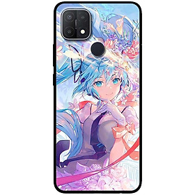 Ốp lưng cho Oppo A15 - A15S - A17 - A17K - A57 4G - A94 5G - A95 5G - Anime Cô Gái Mắt Xanh - Hàng Chính Hãng