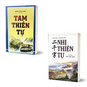 Combo Nhị Thiên Tự + Tam Thiên Tự