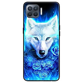 Ốp lưng dành cho Oppo A93 - F17 Pro mẫu Sói Trắng