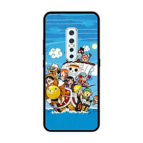 Ốp Lưng in cho Vivo V17 Pro Mẫu Hải Tặc Mũ Rơm - Hàng Chính Hãng