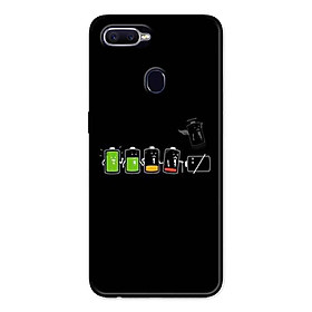 Ốp Lưng in cho Oppo A5s Mẫu Nguồn Pin - Hàng Chính Hãng