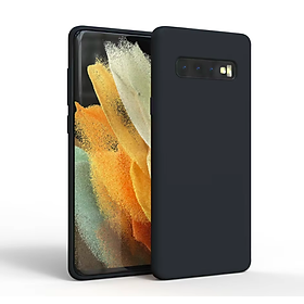 Ốp Dành Cho Samsung Galaxy S10e , S10 5G , S10 , S10 Plus Cao cấp, chống bẩn, chống bám vân tay, không trơn trượt, bảo vệ camera màu 3D Camera - Hàng nhập khẩu