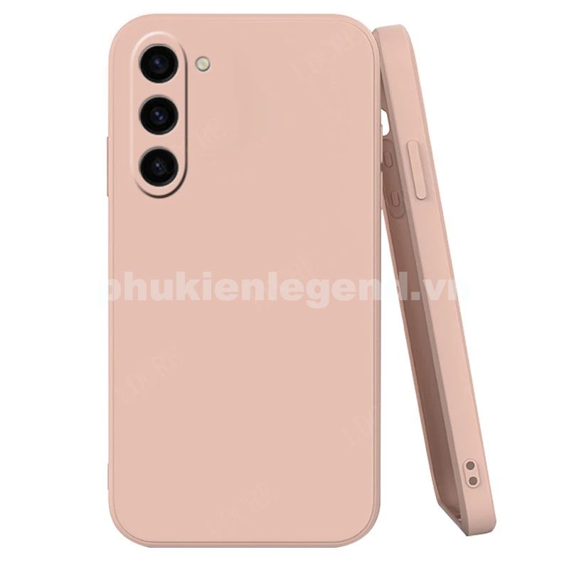 Ốp Lưng Dành Cho Samsung Galaxy S24 Silicone Dẻo Lót Nhung Nỉ Chống Sốc chống bẩn hạn chế bám vân tay - Hàng Nhập Khẩu