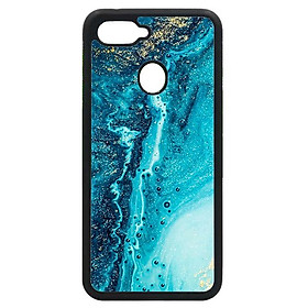 Ốp in cho Oppo F7 NỀN ĐÁ HOA 12 - Hàng chính hãng