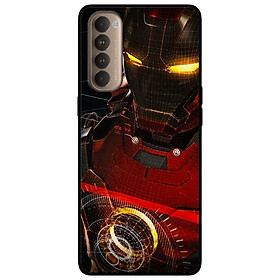Ốp lưng dành cho Oppo Reno 4 Pro mẫu Người Sắt Mắt Vàng